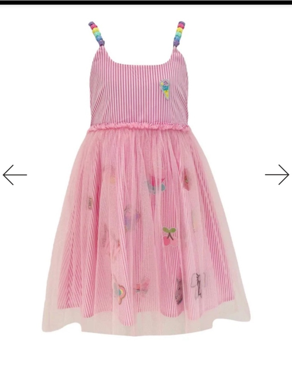 NWT Lola and the boys sweet candy lovers dress🎀 size 8 pink